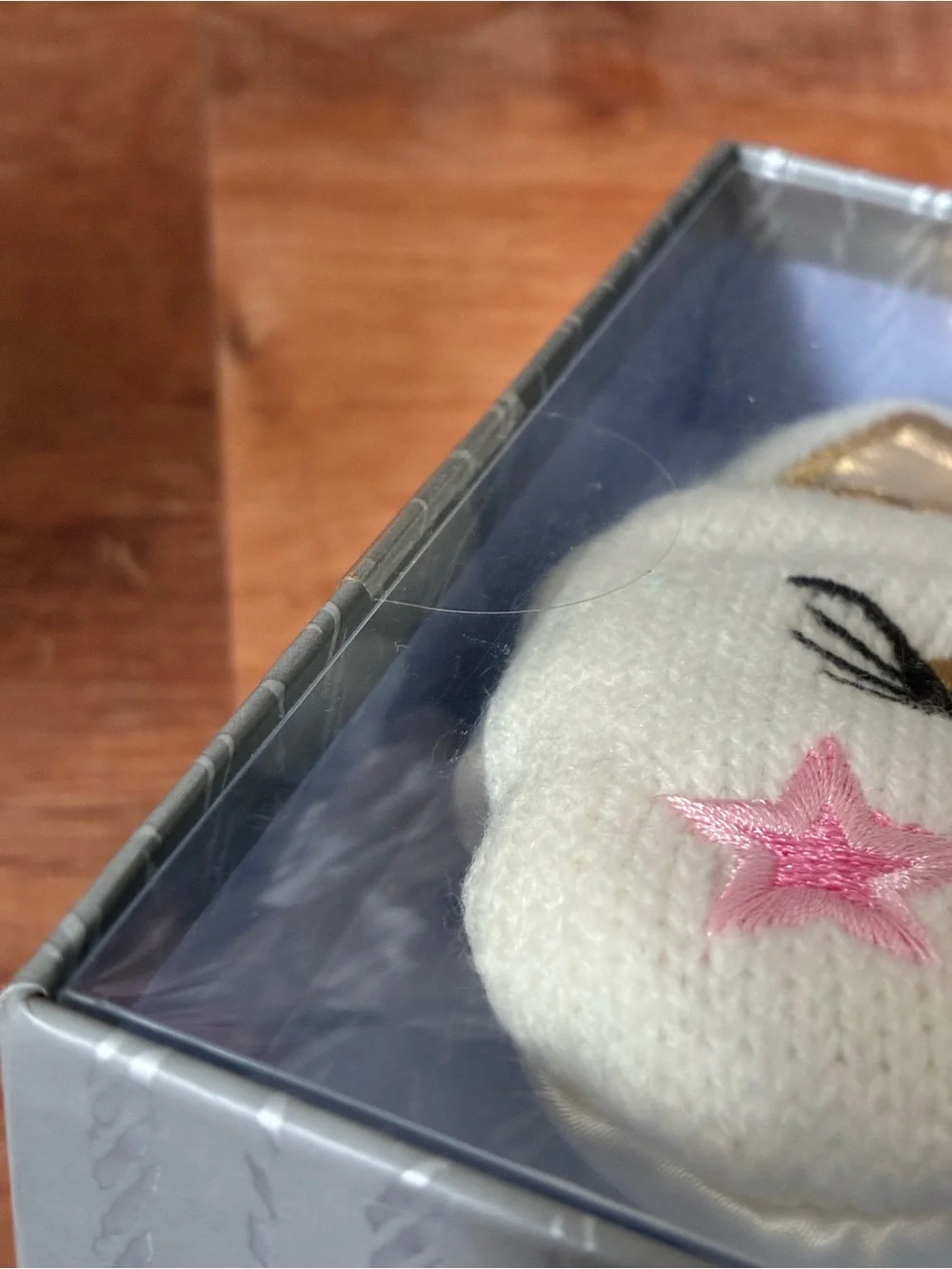 Aroma Home Unicorn Knit Lavender Sleep Mask, NIB